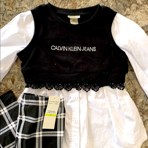 Calvin Klein Jeans toddler 2 piece set